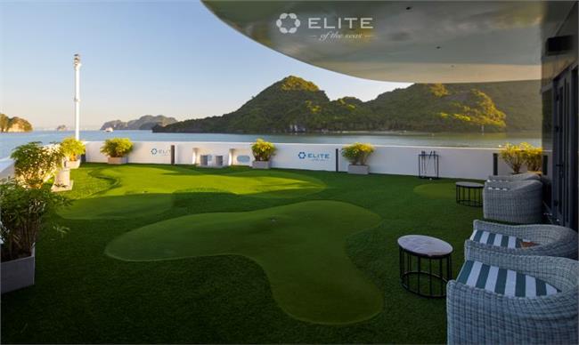 Mini Golf Course on Elite of the Seas Cruise